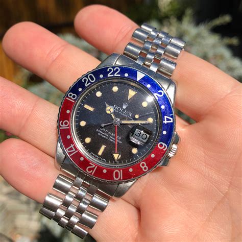 rolex gmt pepsi vintage